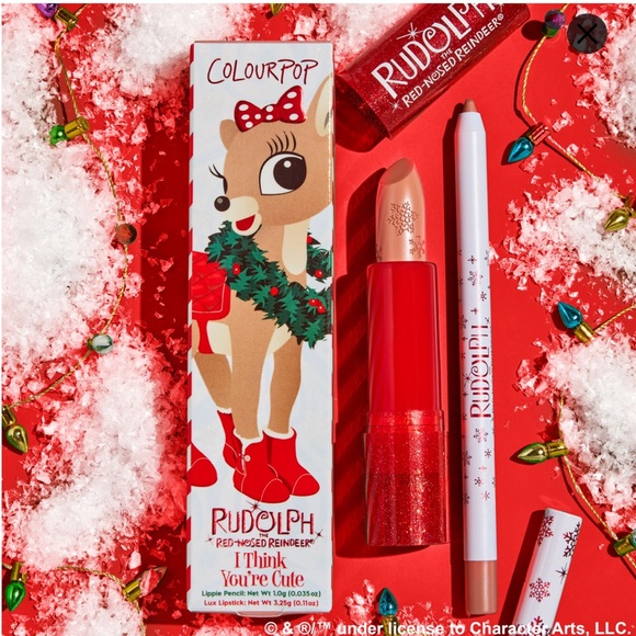 Colourpop Other - Color pop Limited Edition “I Think You’re Cute” lipstick and pencil set